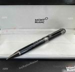 High Quality Copy Mont Blanc Joseph II Precious Resin Ballpoint Pen So Black